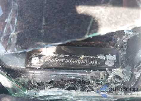 2010 Honda Accord 2.4 Lx from USA, damaged, VIN 1HGCP2F30AA033308